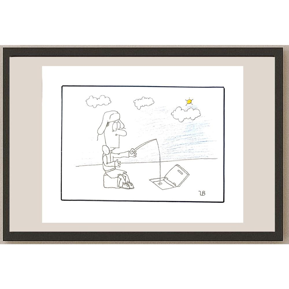 Vanya Bychkov 43x30cm Orijinal Karikatür BOD04510