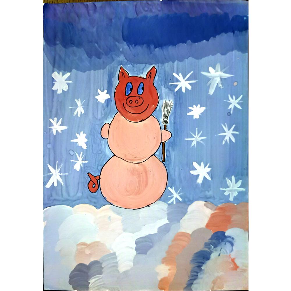 Anton Shpakov 43x30cm Orijinal Karikatür BOD04512