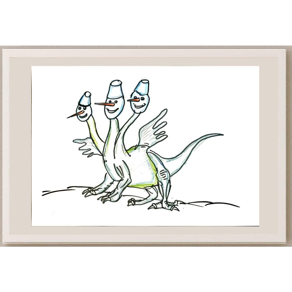 Misha Slotvitzky 29x21cm Orijinal Karikatür BOD04528