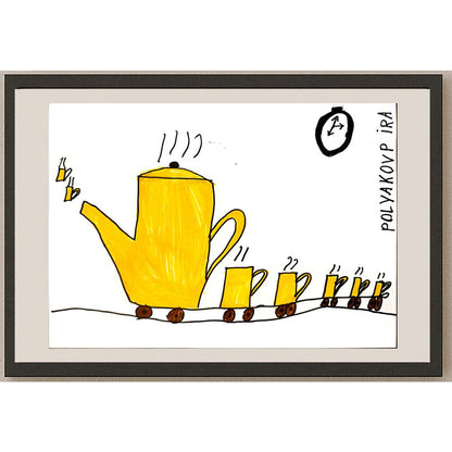 Ira Polyokova 29x21cm Orijinal Karikatür BOD04529