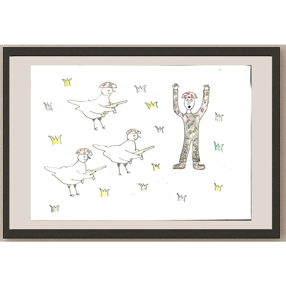 Anton Shpakov 29x21cm Orijinal Karikatür BOD04533