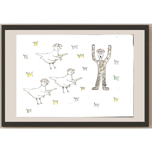 Anton Shpakov 29x21cm Orijinal Karikatür BOD04533