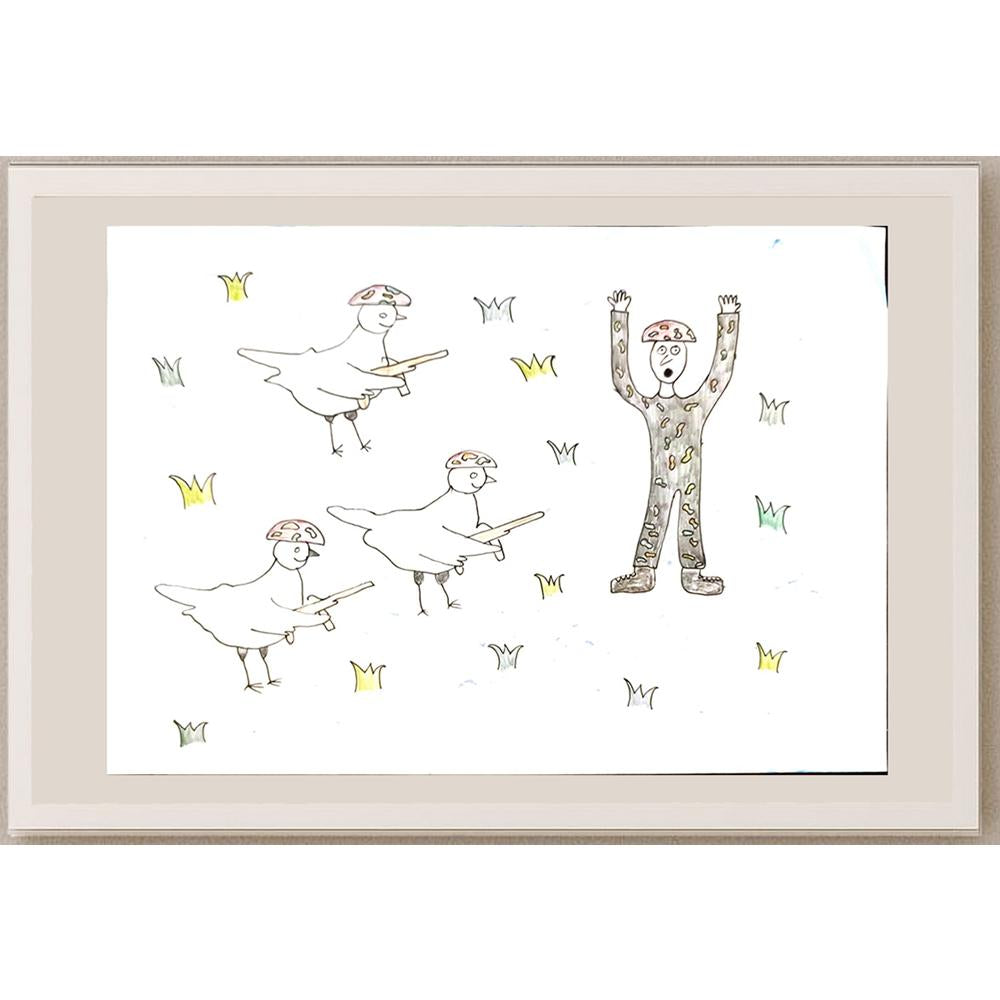 Anton Shpakov 29x21cm Orijinal Karikatür BOD04533