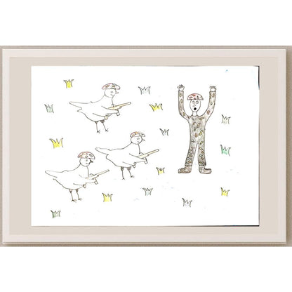 Anton Shpakov 29x21cm Orijinal Karikatür BOD04533