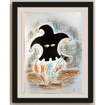 Sergey Mamontov 35x25cm Orijinal Karikatür BOD04538