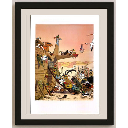 Michel Kichka 43x30cm Orijinal Karikatür BOD04552
