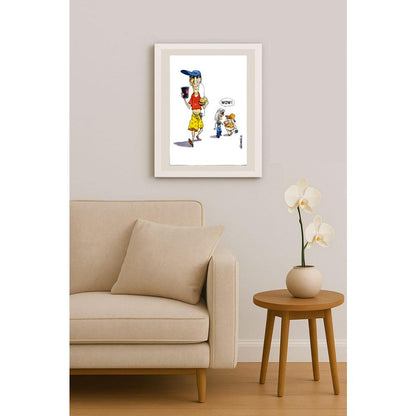 Michel Kichka 43x30cm Orijinal Karikatür BOD04553