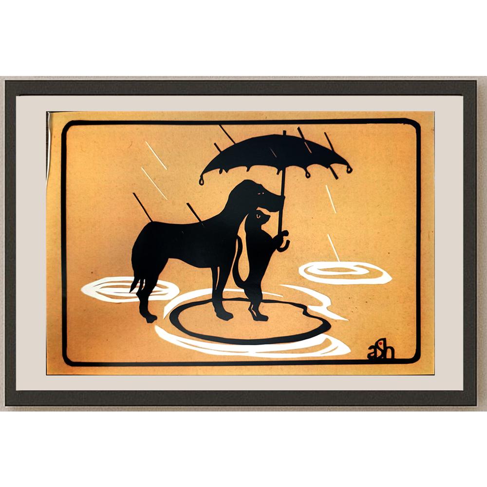 Abraham Averbuch Ash 29x21cm Orijinal Karikatür BOD04581