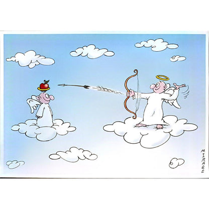 Ali Miraee 29x21cm Orijinal Karikatür BOD04588