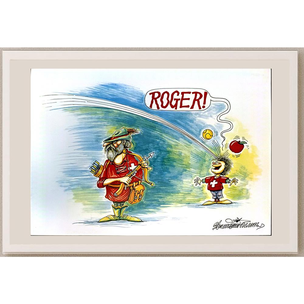 Goran Celicanin 29x21cm Orijinal Karikatür BOD04594