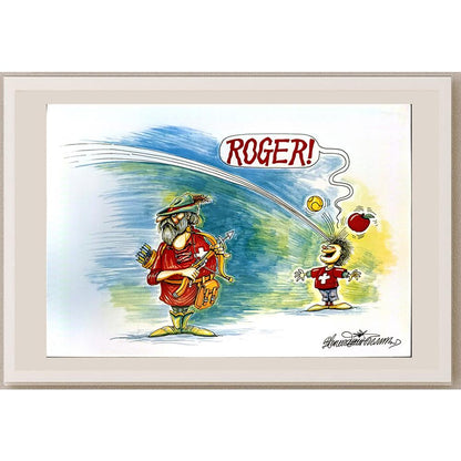 Goran Celicanin 29x21cm Orijinal Karikatür BOD04594