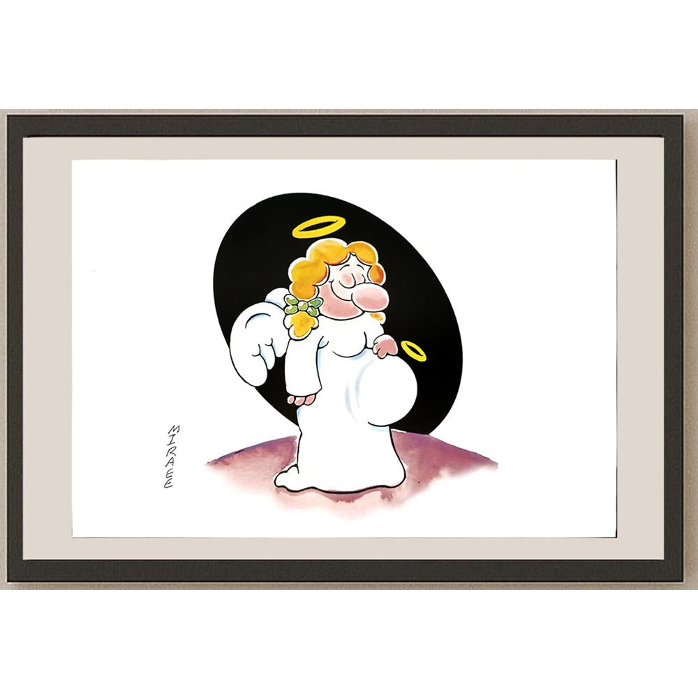 Ali Miraee 29x21cm Orijinal Karikatür BOD04595