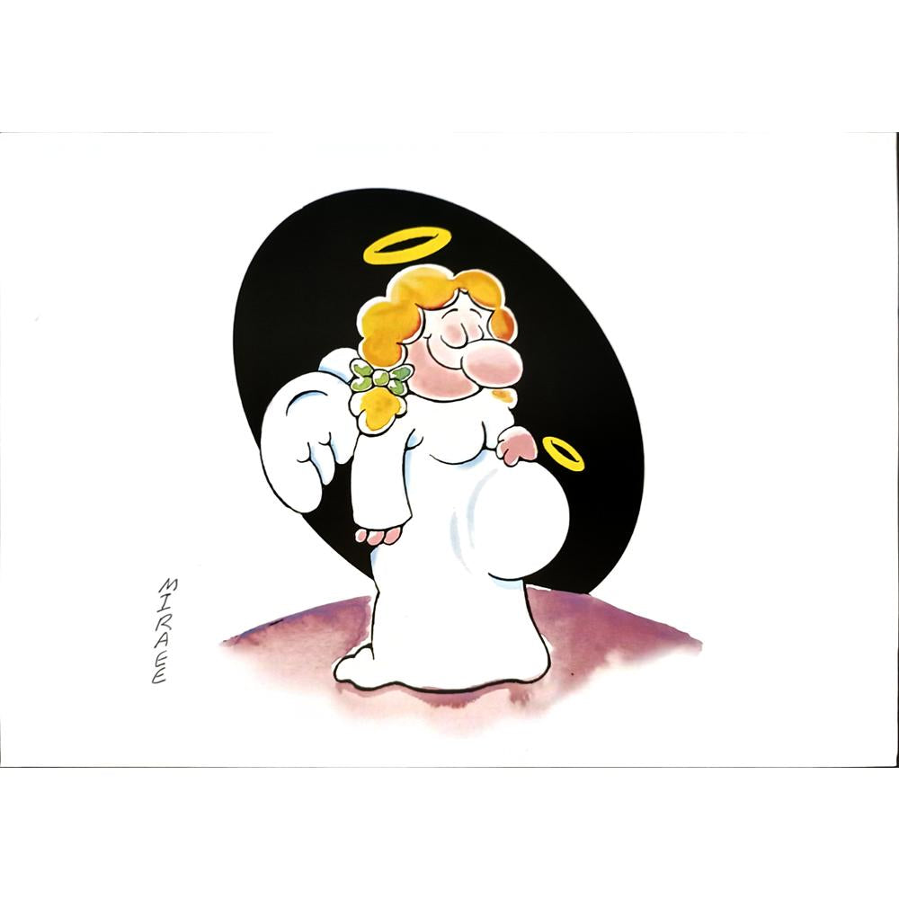 Ali Miraee 29x21cm Orijinal Karikatür BOD04595
