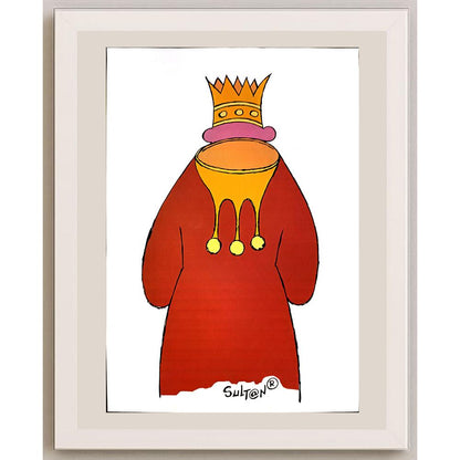 Reshad Sultanovic 29x21cm Orijinal Karikatür BOD04600