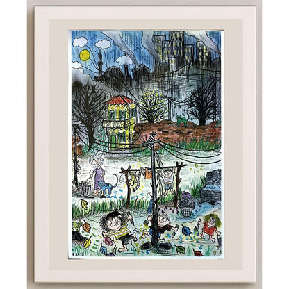 Makbule Biçer 29x21cm Orijinal Karikatür BOD04604