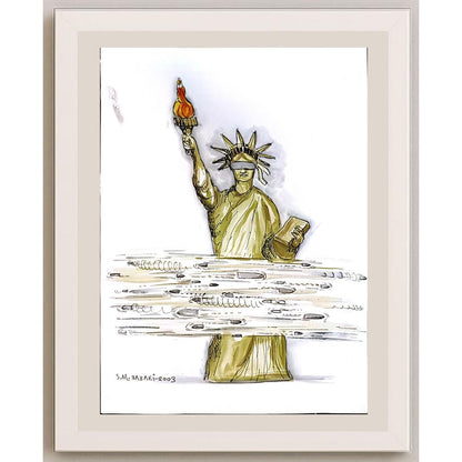 Smaeil Babaei 33x25cm Orijinal Karikatür BOD04608