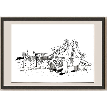 Branko Zupanic 29x21cm Orijinal Karikatür BOD04613