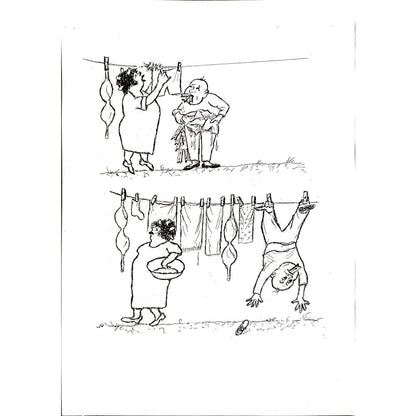Yosef Fayer 33x23cm Orijinal Karikatür BOD04616