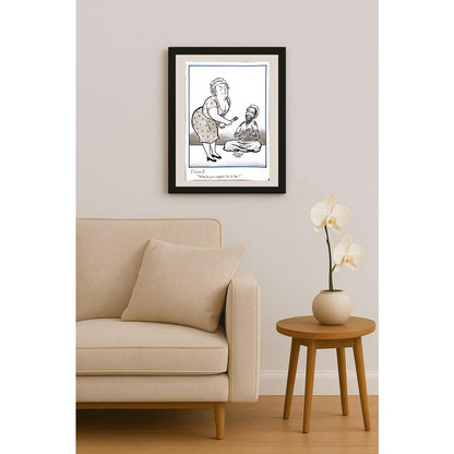 Lu Guo Hong 31x22cm Orijinal Karikatür BOD04618