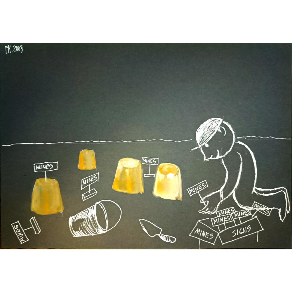 Fedor Kritovak 29x21cm Orijinal Karikatür BOD04630