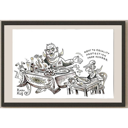 Ivan Karakosevic 35x25cm Orijinal Karikatür BOD04637