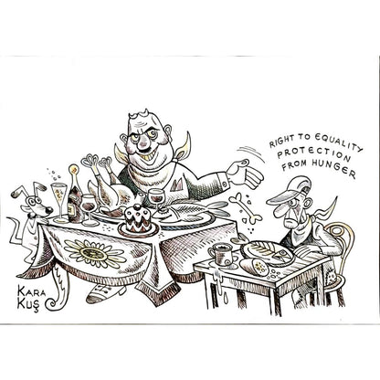 Ivan Karakosevic 35x25cm Orijinal Karikatür BOD04637