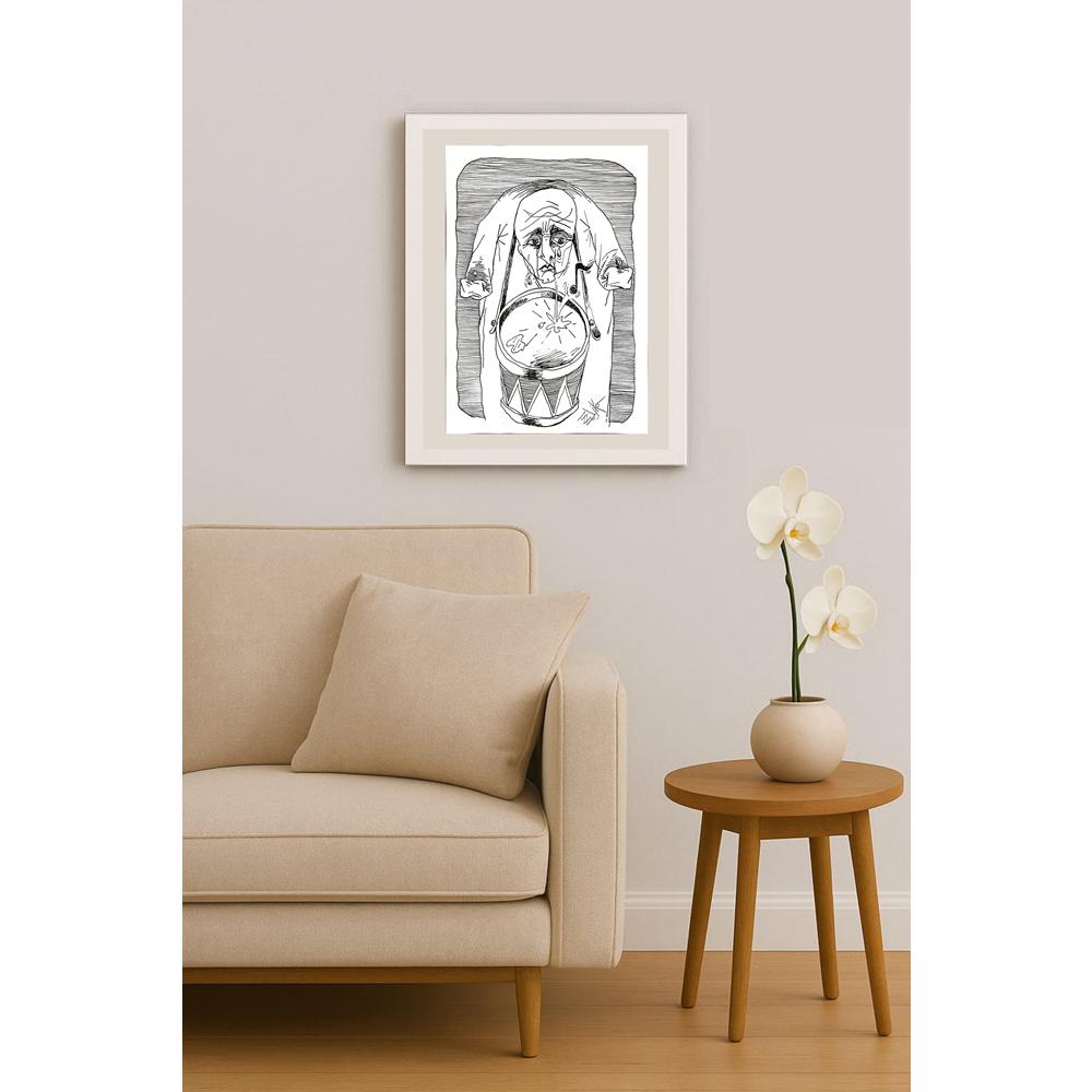 Zoran Zeljko 43x30cm Orijinal Karikatür BOD04647