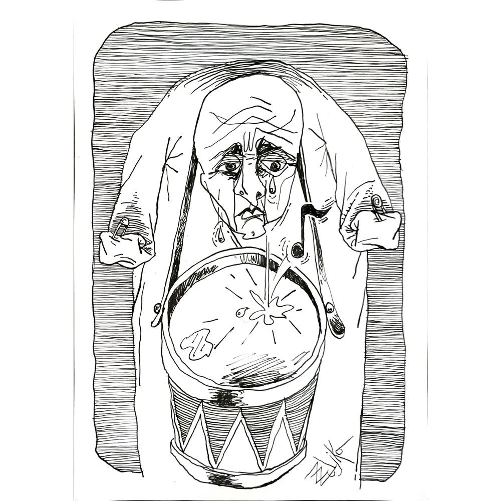 Zoran Zeljko 43x30cm Orijinal Karikatür BOD04647