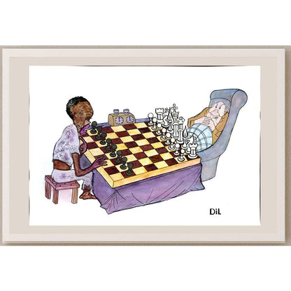 Dilyan Dochev 43x30cm Orijinal Karikatür BOD04651