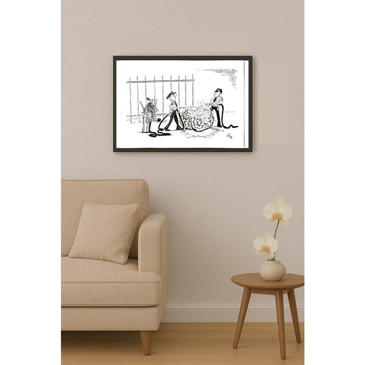 Kresimir Filipan 39x33cm Orijinal Karikatür BOD04664