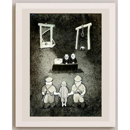 Zdravko Beshendgiev 48x33cm Orijinal Karikatür BOD04665