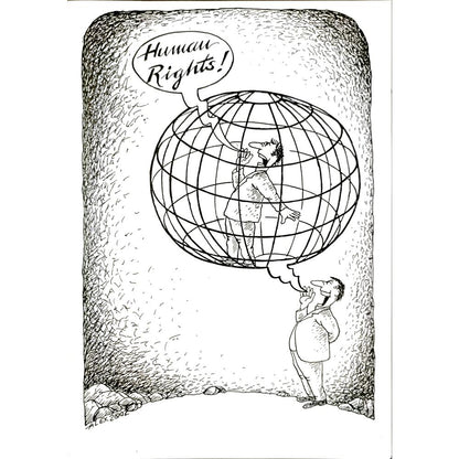 Aurel Stefan Alexandrescu 29x21cm Orijinal Karikatür BOD04686