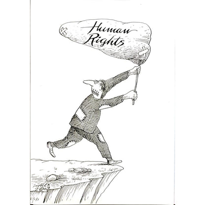 Aurel Stefan Alexandrescu 29x21cm Orijinal Karikatür BOD04687