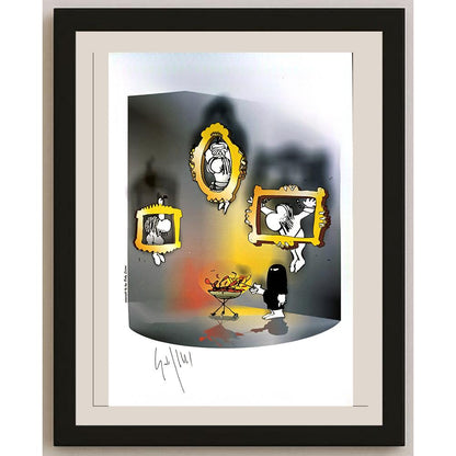 Sajini Ugo Alesssandro 29x21cm Orijinal Karikatür BOD04688