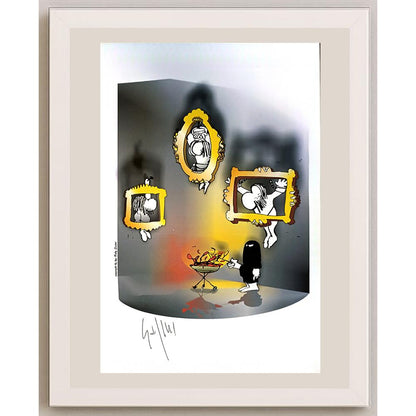 Sajini Ugo Alesssandro 29x21cm Orijinal Karikatür BOD04688