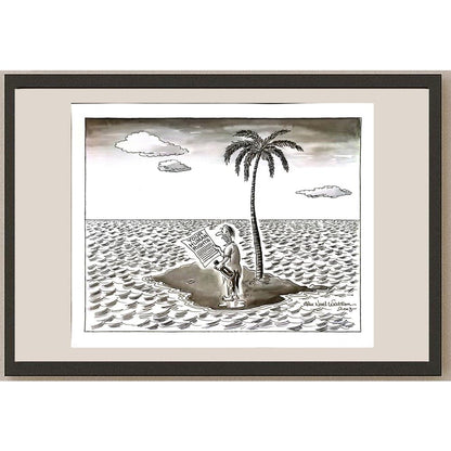 Alex Noel Watson 31x26cm Orijinal Karikatür BOD04689