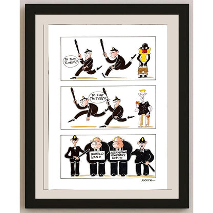 Harca 43x30cm Orijinal Karikatür BOD04693