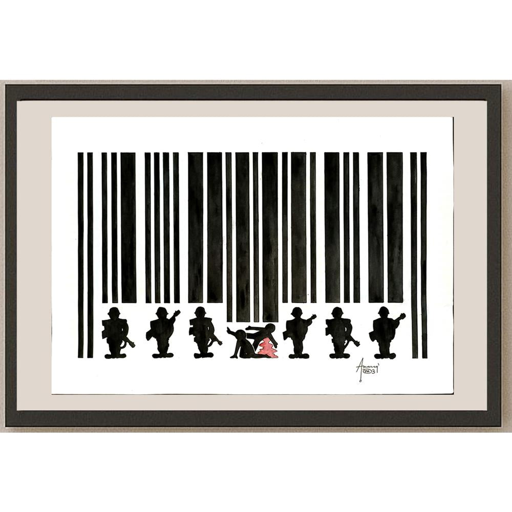 Anang Hadl Handoko 43x30cm Orijinal Karikatür BOD04694