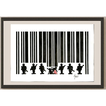Anang Hadl Handoko 43x30cm Orijinal Karikatür BOD04694