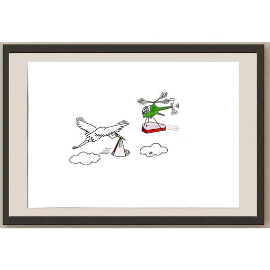 Alexei Talimonov 29x21cm Orijinal Karikatür BOD04703