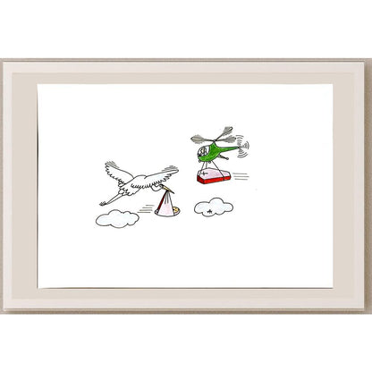 Alexei Talimonov 29x21cm Orijinal Karikatür BOD04703
