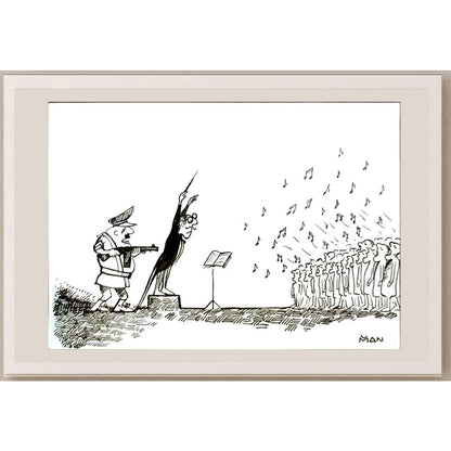 Delbar Man 21x15cm Orijinal Karikatür BOD04707