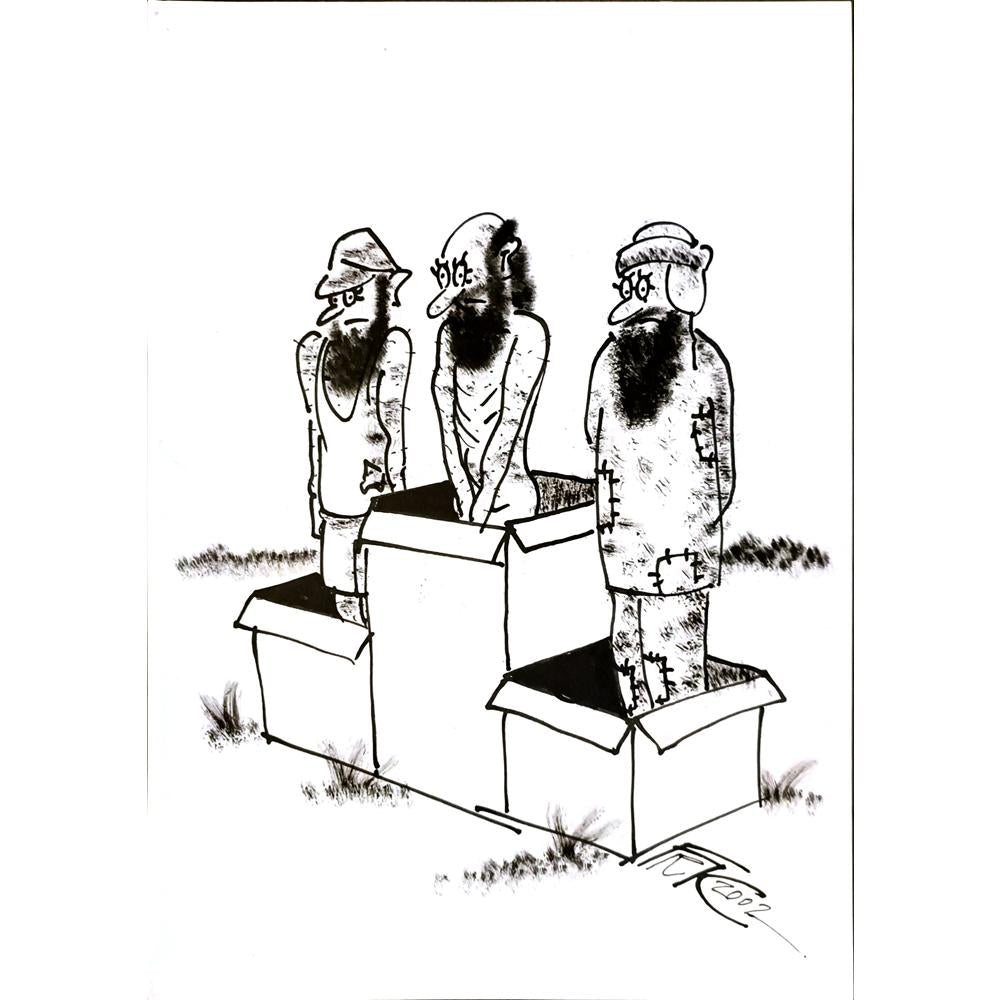 Frantisek Kratochvil 29x21cm Orijinal Karikatür BOD04716