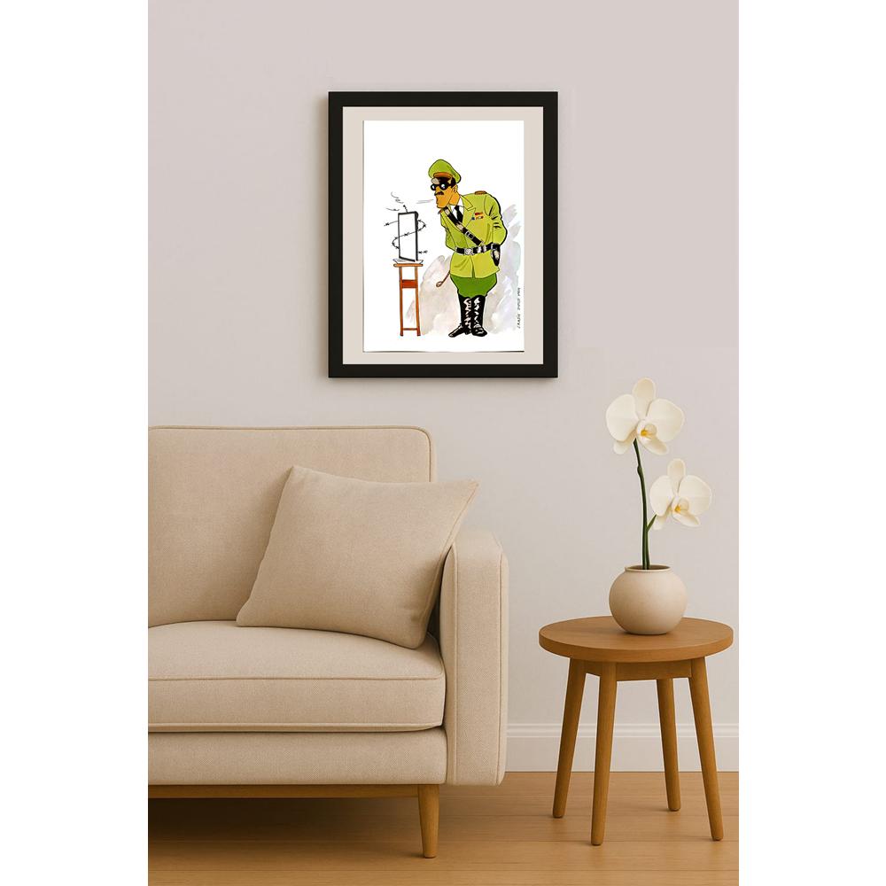 Dieperink 29x21cm Orijinal Karikatür BOD04720