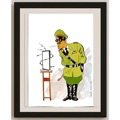 Dieperink 29x21cm Orijinal Karikatür BOD04720