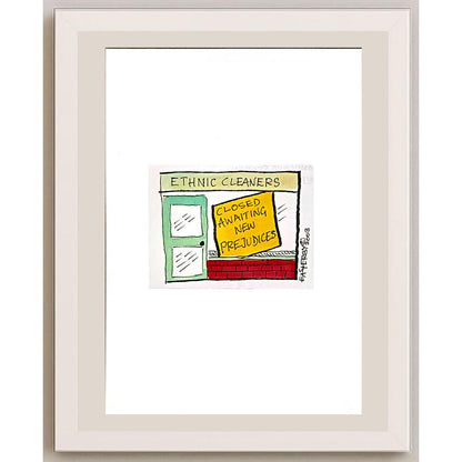 Derek Easterby 21x15cm Orijinal Karikatür BOD04736