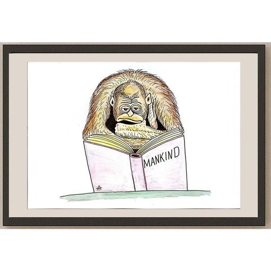 Alexei Talimonov 29x21cm Orijinal Karikatür BOD04740