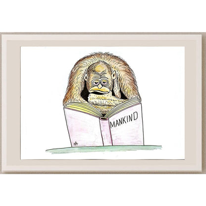 Alexei Talimonov 29x21cm Orijinal Karikatür BOD04740