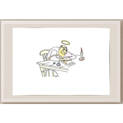 Alexei Talimonov 29x21cm Orijinal Karikatür BOD04741
