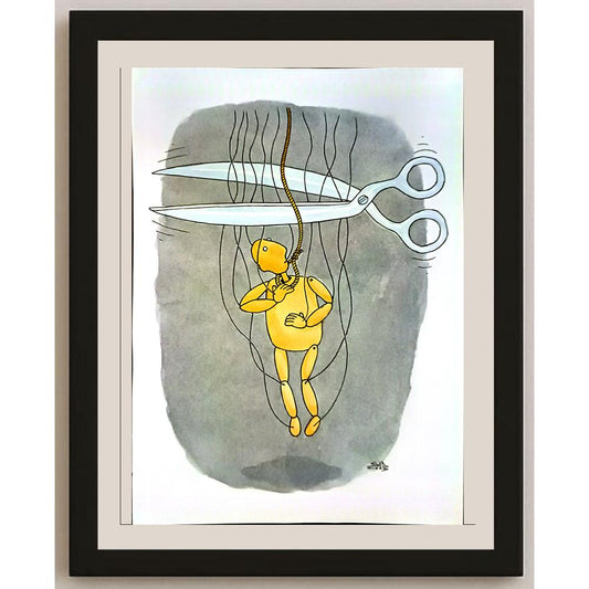 Yury Tylindus 29x21cm Orijinal Karikatür BOD04744